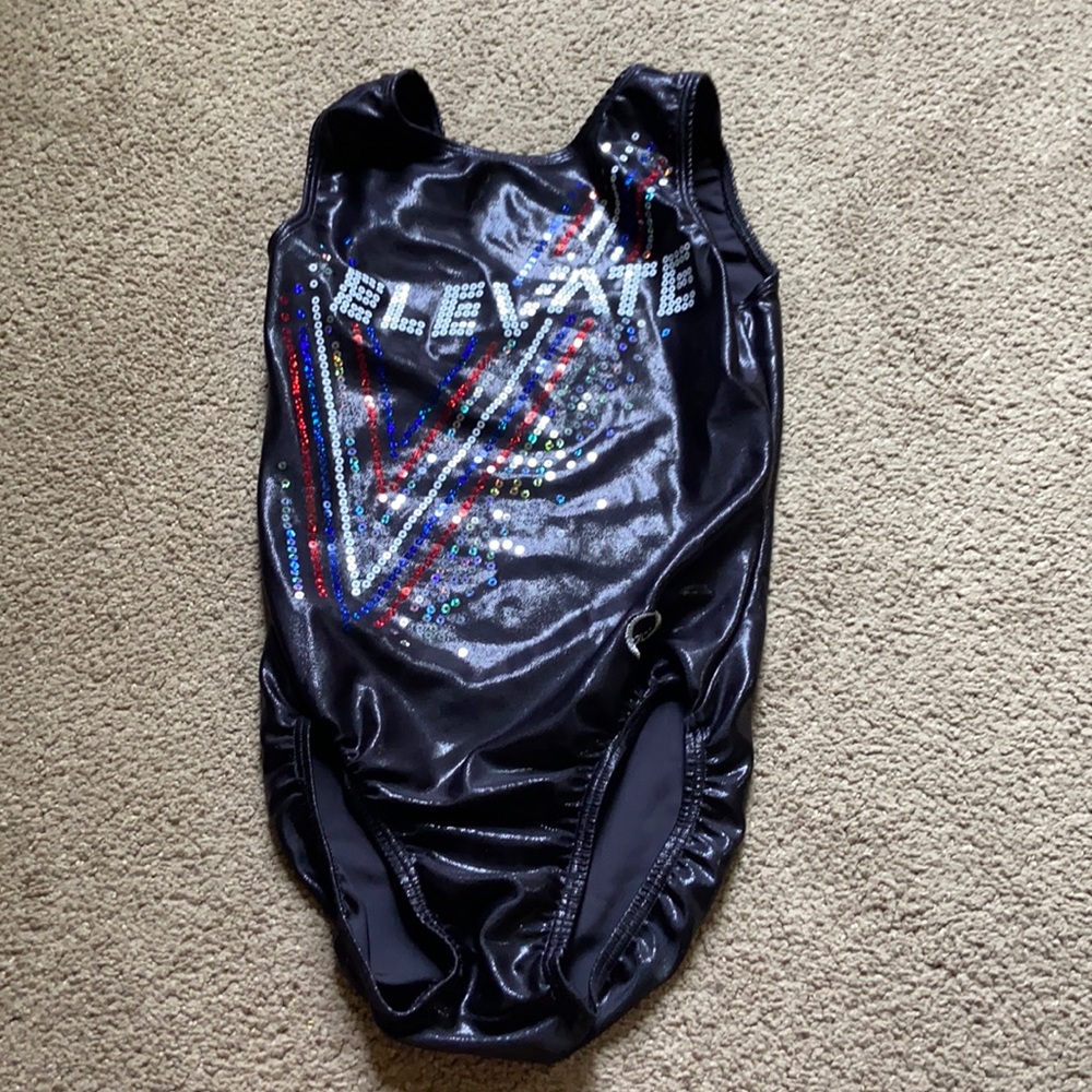 Black elevate AXS leotard